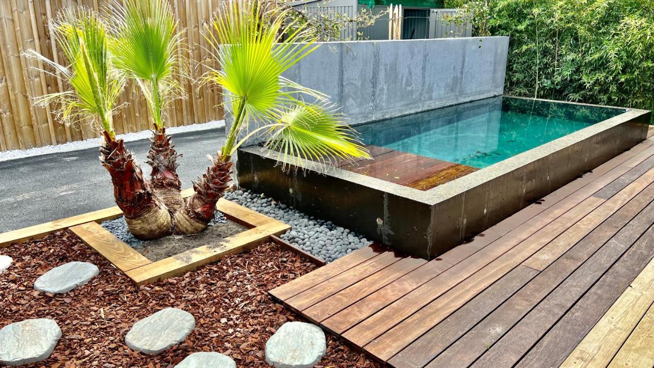 La Villa Canopee - Piscine Chauffee-Fibre-Clim-Jacuzzi Gujan-Mestras Esterno foto