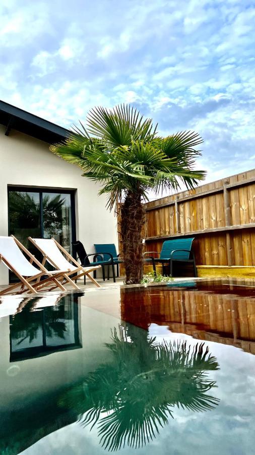 La Villa Canopee - Piscine Chauffee-Fibre-Clim-Jacuzzi Gujan-Mestras Esterno foto