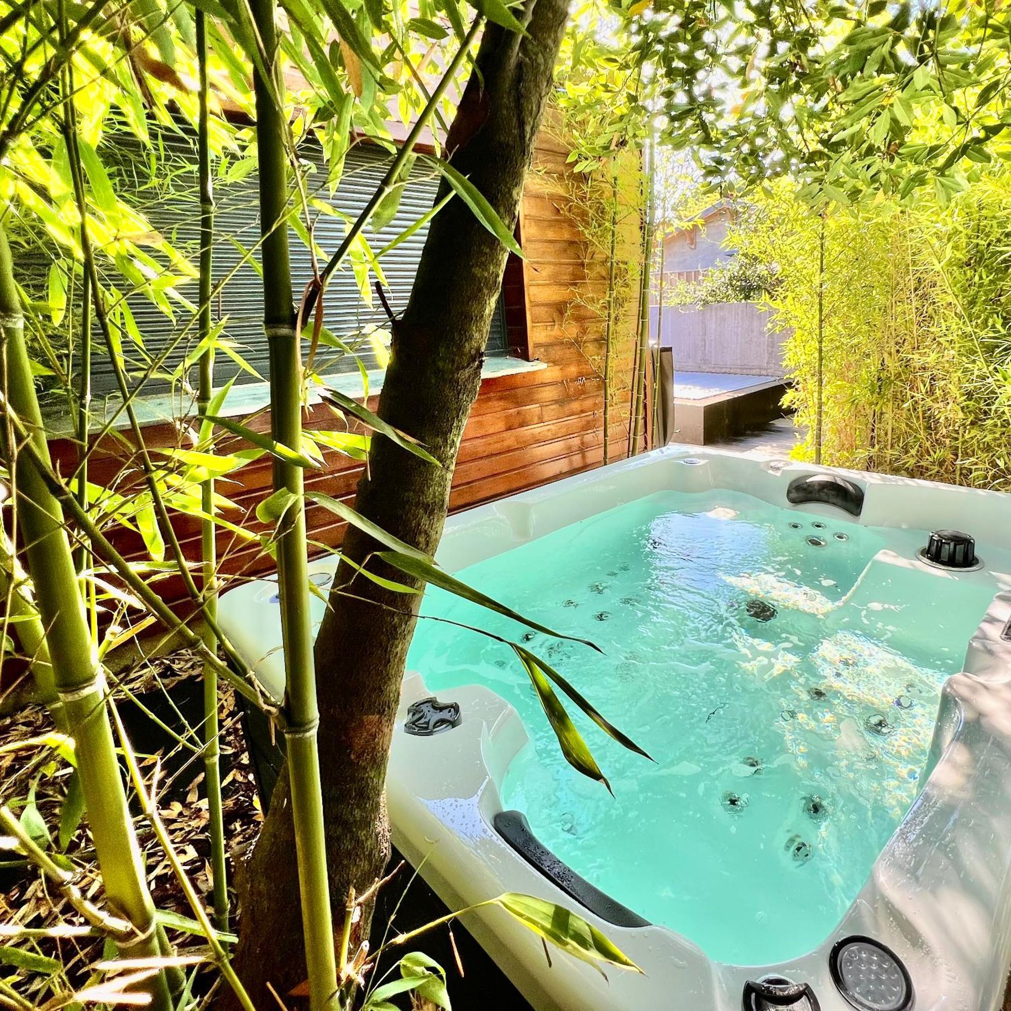 La Villa Canopee - Piscine Chauffee-Fibre-Clim-Jacuzzi Gujan-Mestras Esterno foto
